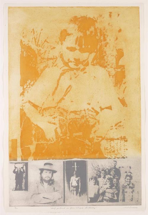 Self Portrait as John Wayne, Probably   from "The Columbus Suite"