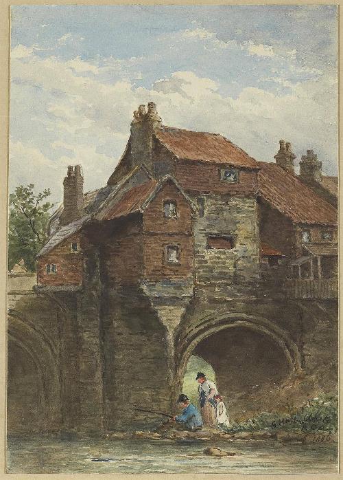 View with Bridge and Houses