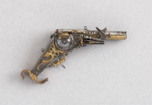 Miniature Wheel-Lock Pistol