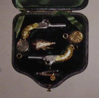 Cased Pair of Miniature Percussion Pocket Pistols