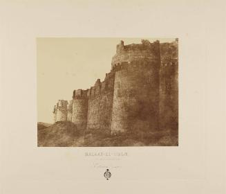 Kalaat-El-Hosn (premiere enciente) Extérieur ouest.