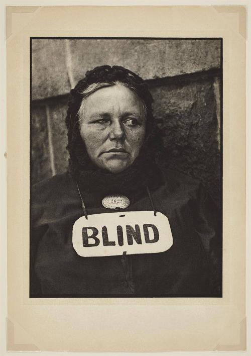Blind Woman 