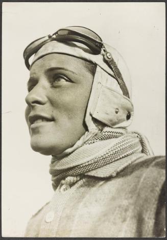 Queen of the Air. World famous pilot Elli Beinhorn (1907-2007), renowned for her courageous circum-aviation of the globe.