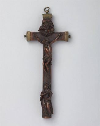 Reliquary: Christ Crucified, God the Father, and Mary Magdalene