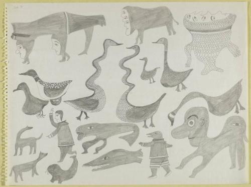 Figures, Animals and Spirits