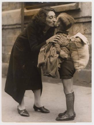 Paris School Children Evacuate.