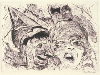 Mitternacht   Plate 8 from Gesichter Portfolio