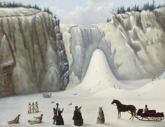 Montmorency Falls in Winter