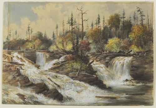 Timber Chute near Parry Sound