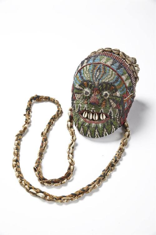 Head (Beaded Image of a Human Skull)