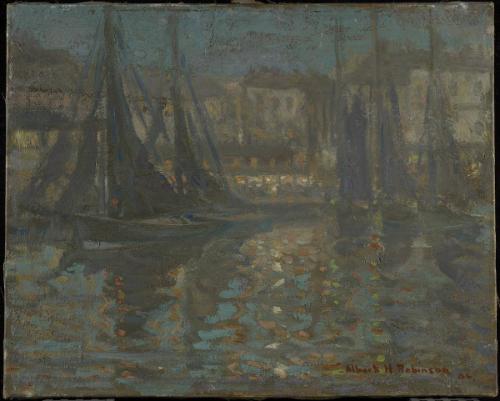 Evening, Dieppe Harbour