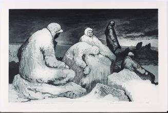 Keans' Men Waiting for the S.S. Bellaventure