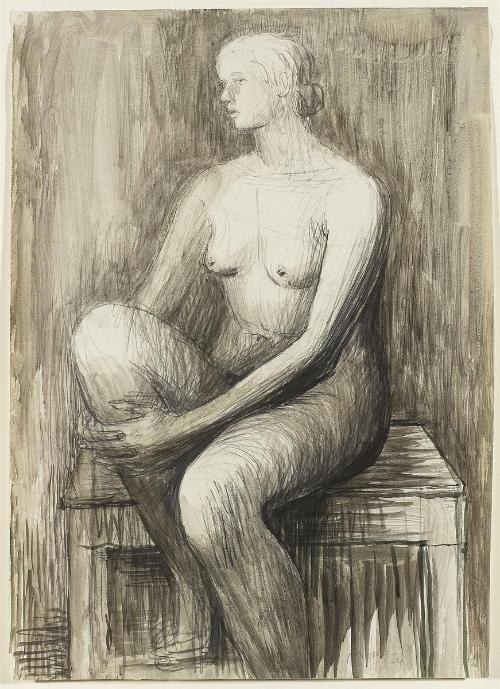 Seated Nude