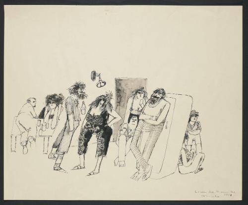 Untitled (Scene in Artist's Studio)