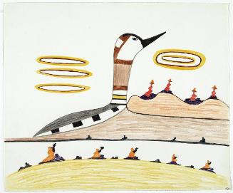 Loon and Inukshuit