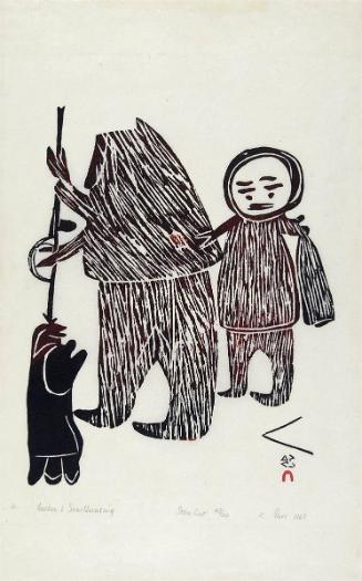 Father and Son Hunting