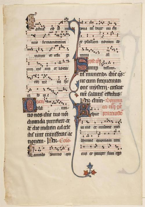 Leaf from the Beauvais Missal