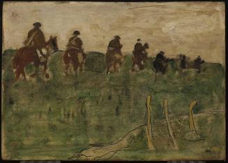 Canadian Cavalry in Picardie