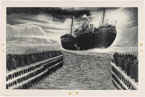 S.S. Imogene Leaving for the Icefields