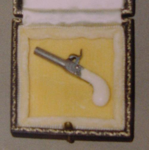 Miniature Boxlock Percussion Pistol