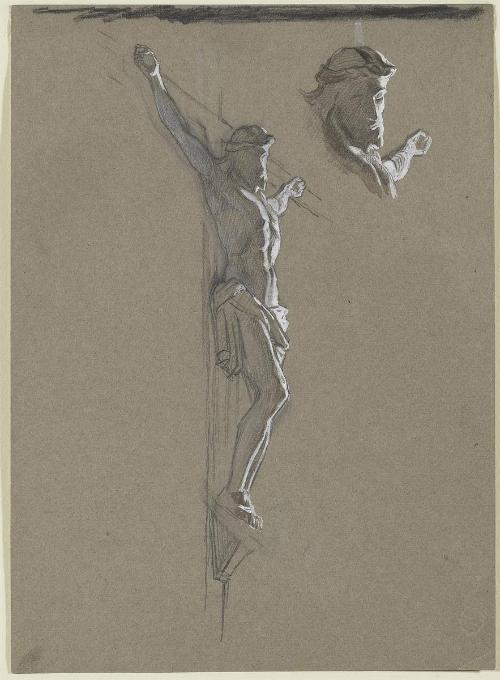 Study for 'Ave Maria': The Crucifix