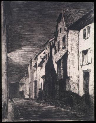 Street at Saverne   from "The French Set"