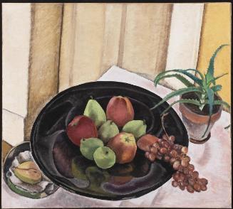 Still Life with Apples and Grapes