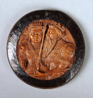 Gamespiece: Portrait of King Solomon and the Queen of Sheba (?)