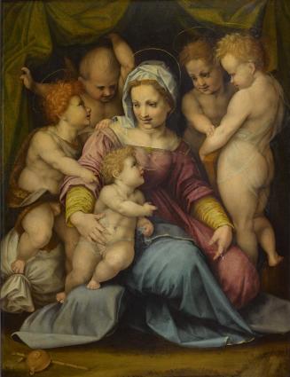 The Madonna and Child with Infant St. John and Children