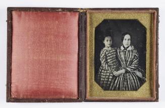 Unknown sitters [Woman and young girl]