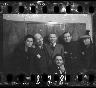 Group of six residents at a social gathering