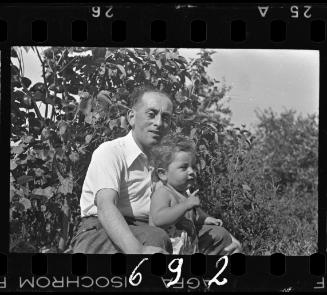A man with a baby