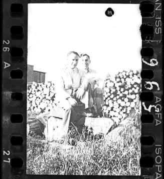 Portrait of two men