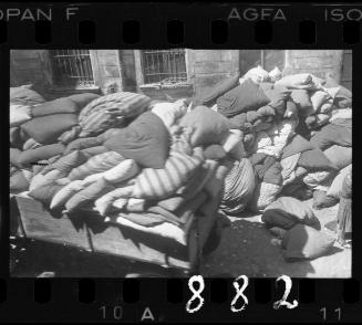 The belongings of deported residents from the ghetto