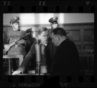 Trial of Hans Biebow, former head of the Lodz Ghetto's German administration