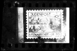 Stamp with Chaim Rumkowski: Litzmannstaett Ghetto, The jewish post department