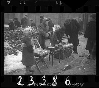 Street vendors selling their wares