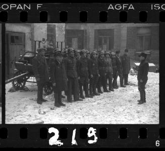 Fire brigade in the Lodz Ghetto