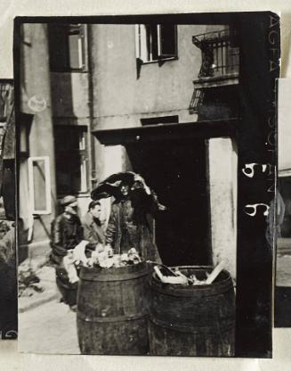 Contact Print #99 from Page #3 from Lodz Ghetto Album