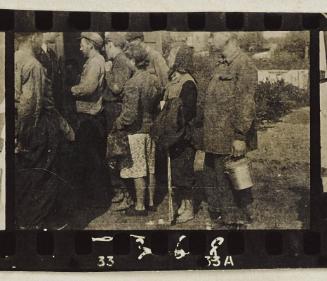 Contact Print #368 from page #11 in Lodz Ghetto Contact Album