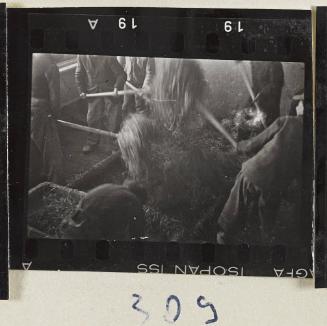 Contact Print #309 from page #9 in Lodz Ghetto Contact Album