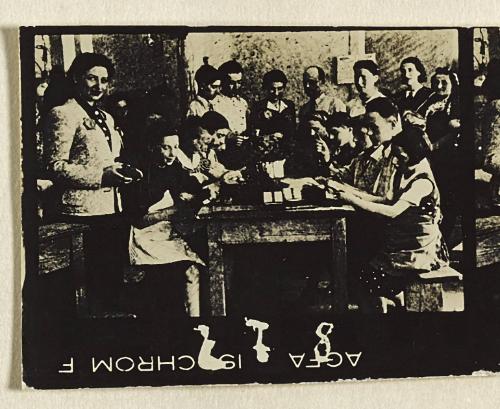 Contact Print #278 from page #16 in Lodz Ghetto Contact Album