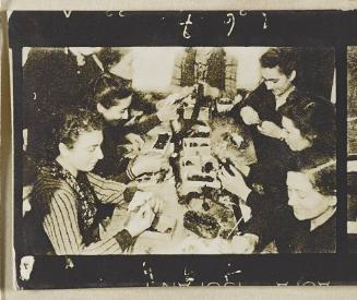 Contact Print #467 from page #14 in Lodz Ghetto Contact Album