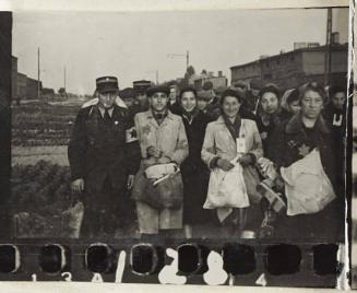 Contact Print #128 from Page #3 from Lodz Ghetto Album