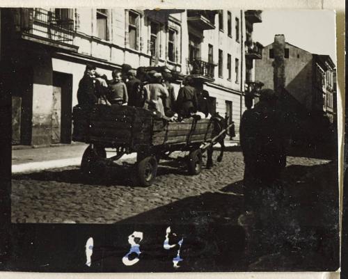Contact Print #204 from Page #5 from Lodz Ghetto Album