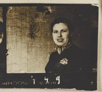 Contact Print #445 from page #12 in Lodz Ghetto Contact Album