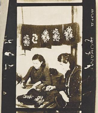 Contact Print #462 from page #16 in Lodz Ghetto Contact Album