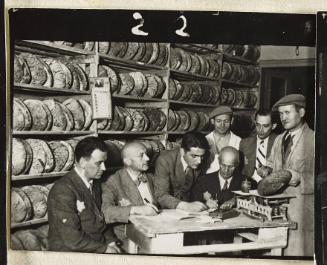 Contact Print #22 from page #1 in Lodz Ghetto Contact Album