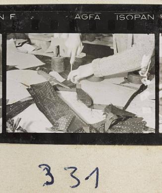 Contact Print #331 from page #9 in Lodz Ghetto Contact Album