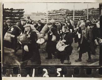 Contact Print #125 from Page #4 from Lodz Ghetto Album